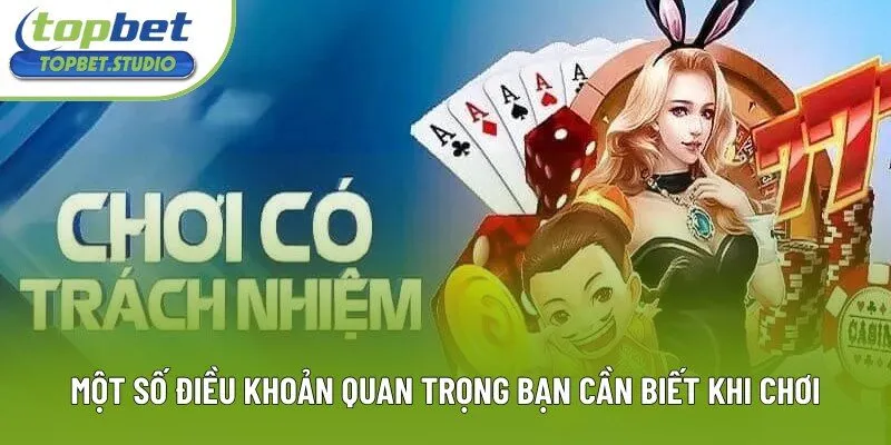 Một số điều khoản quan trọng bạn cần biết khi chơi Một số điều khoản quan trọng bạn cần biết khi chơi