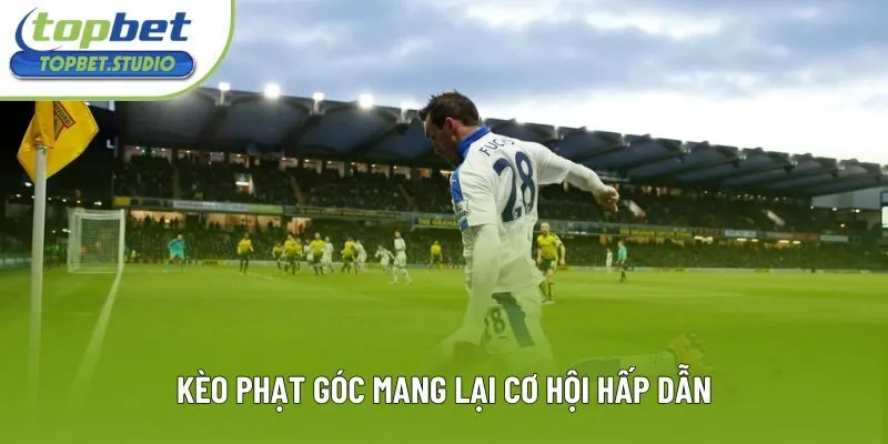 Kèo phạt góc mang lại cơ hội hấp dẫn